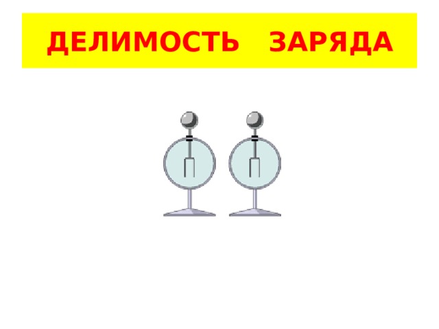 ДЕЛИМОСТЬ ЗАРЯДА 