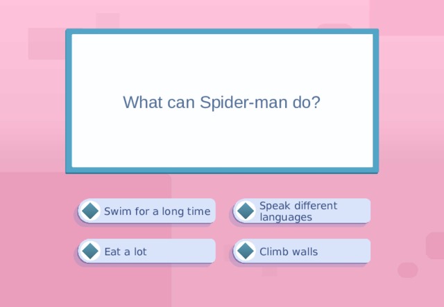 My favorite character (Spider-man)