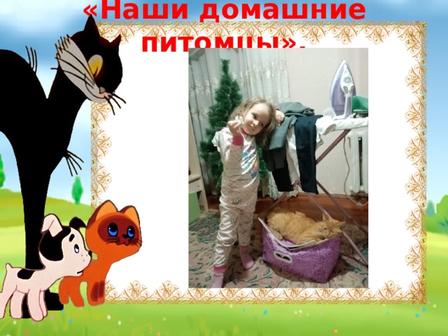 «Наши домашние питомцы». 