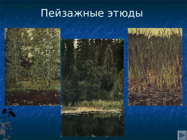 Пейзажные этюды 