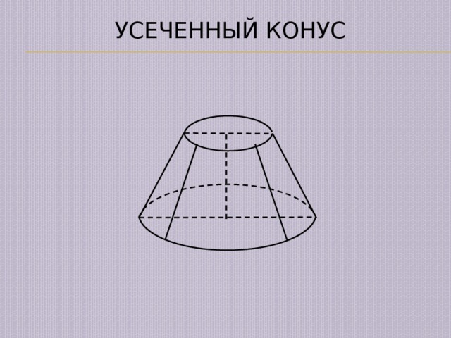 Усеченный конус 