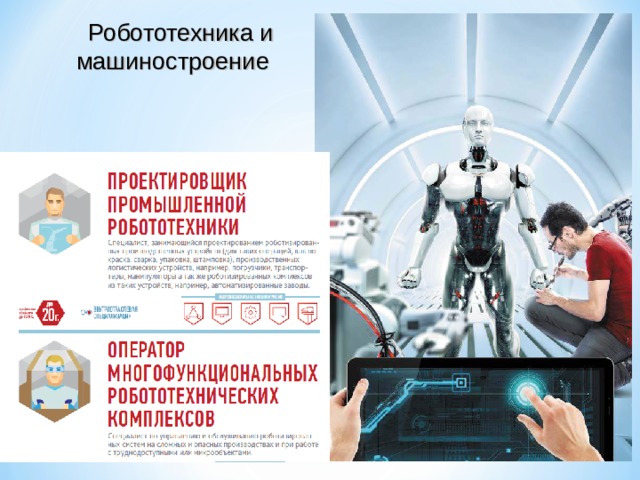  Робототехника и машиностроение 