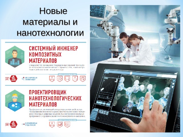  Новые материалы и нанотехнологии 