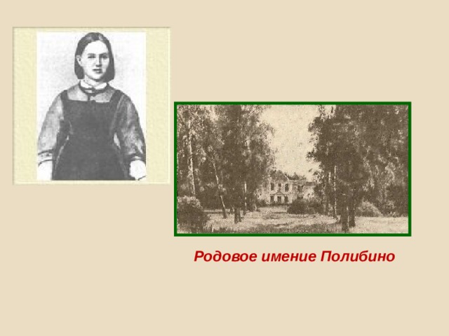 Родовое имение Полибино  