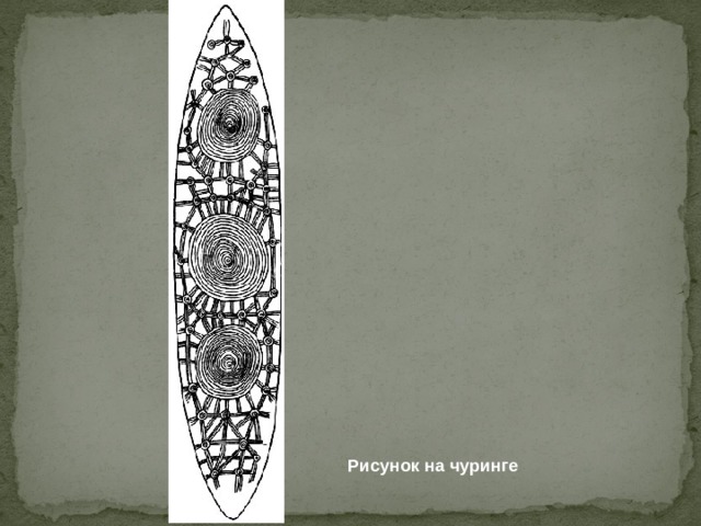 Рисунок на чуринге 