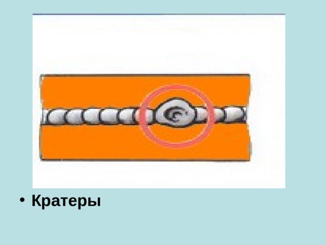 Кратеры  