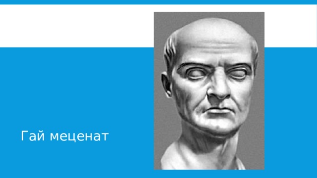 Гай меценат 