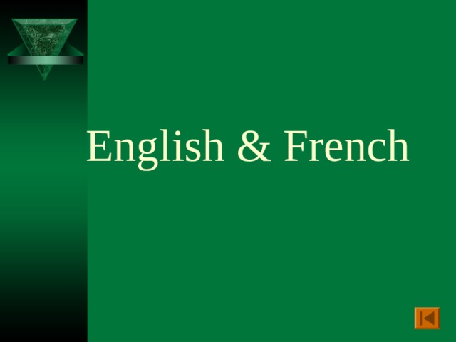 English & French
