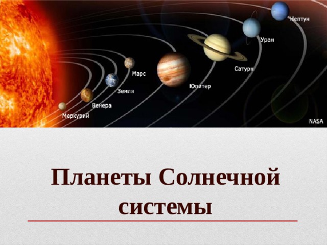 Планеты Солнечной системы 