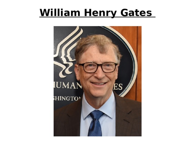 William Henry Gates  