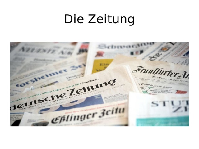 Die Zeitung 