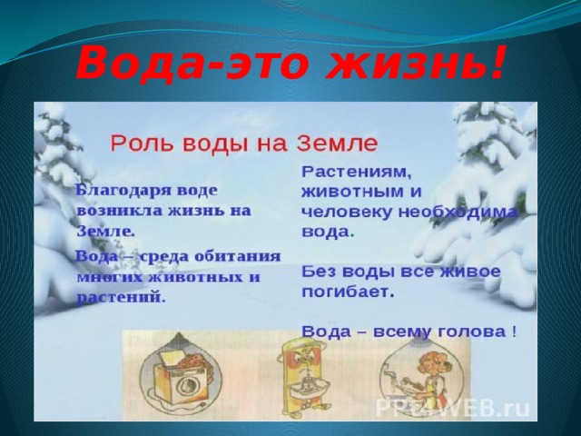 Вода-это жизнь! 