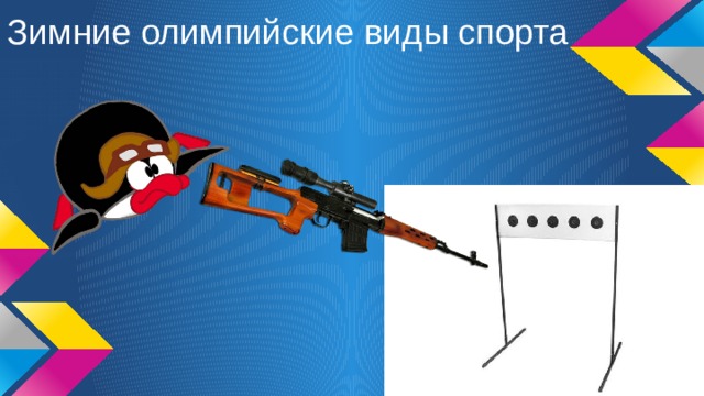 Зимние олимпийские виды спорта 
