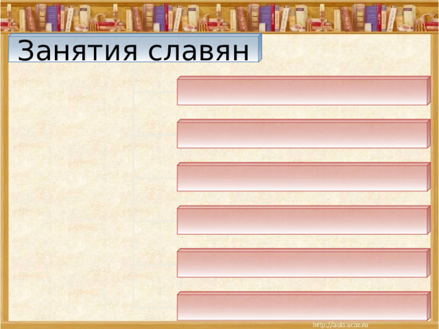 Занятия славян 