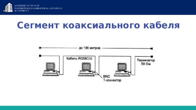 Сегмент коаксиального кабеля 