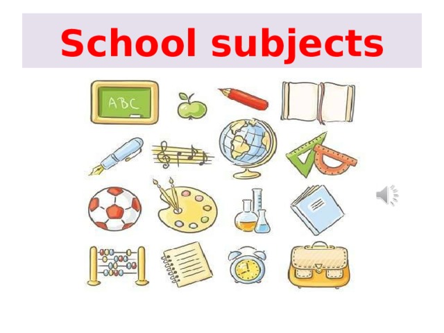 School subjects 