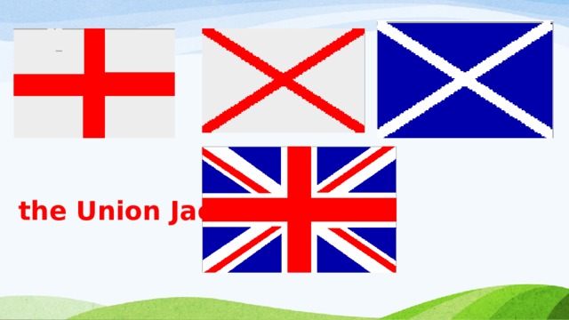 the Union Jack  