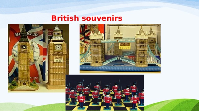 British  souvenirs 