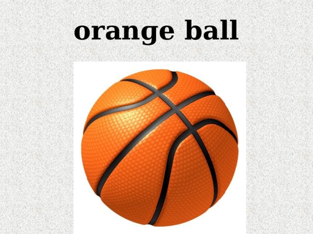 oranɡe ball 