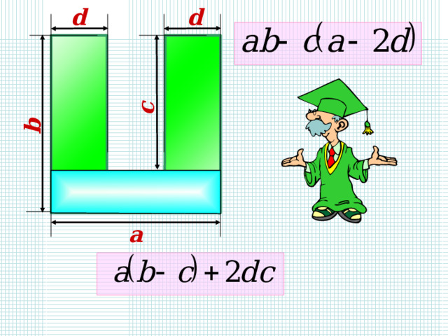 d d b c  a  