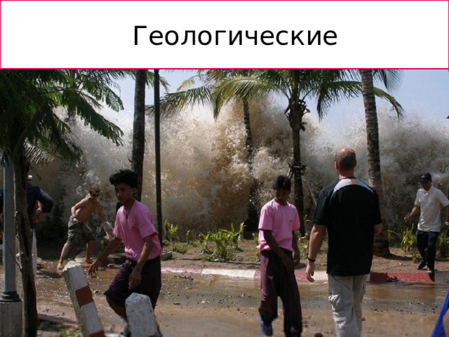 Геологические  