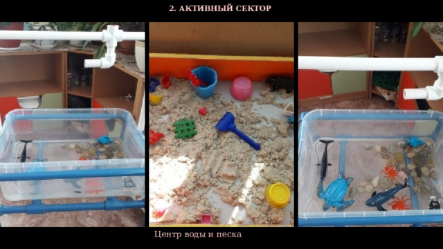  2. АКТИВНЫЙ СЕКТОР  Центр воды и песка  