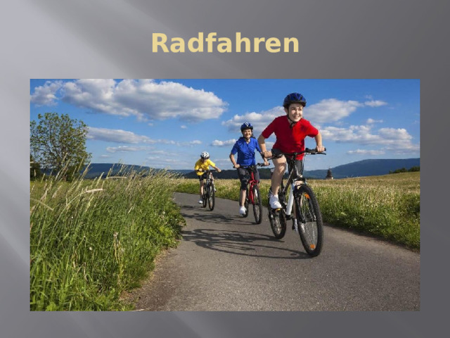 Radfahren 
