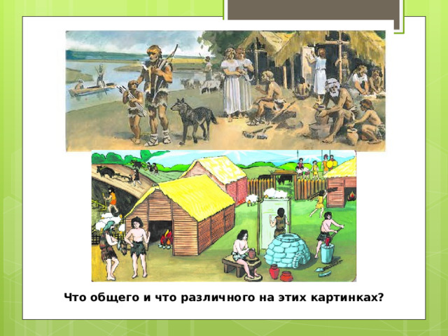 Что общего и что различного на этих картинках? 