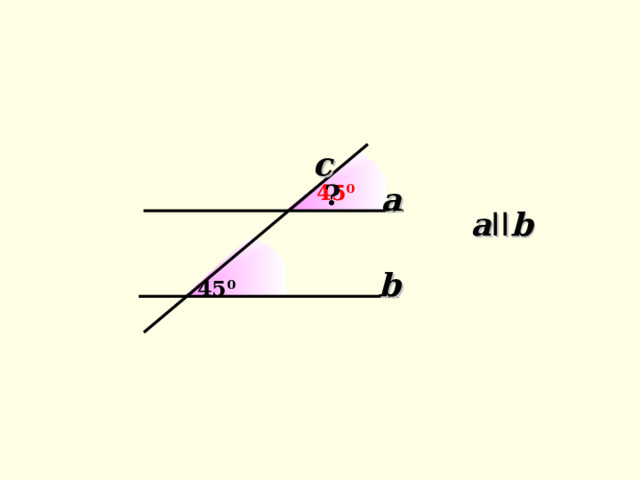 c a ? 1 40 0 a II b b 40 0 