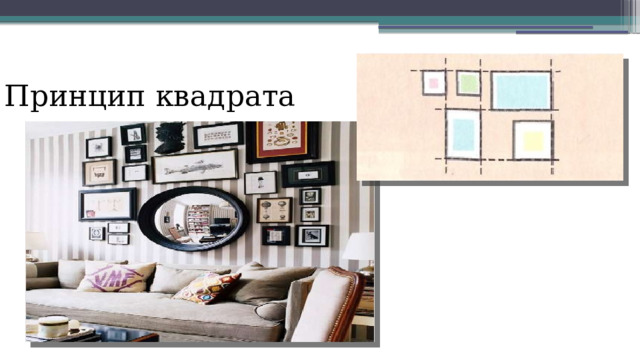 Принцип  квадрата 