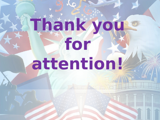Thank you for attention! 