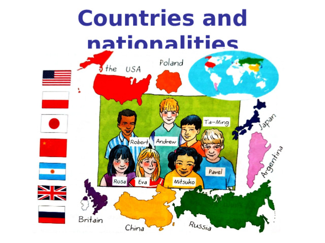 Countries and nationalities 