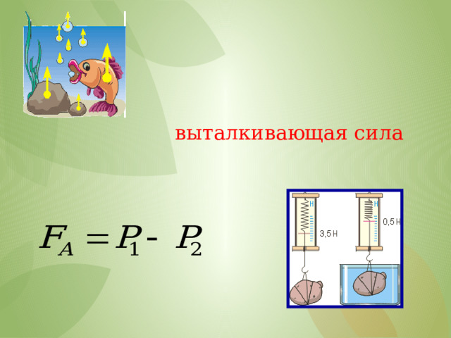 выталкивающая сила 