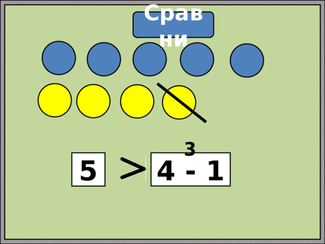 Сравни 3 4 - 1 5 