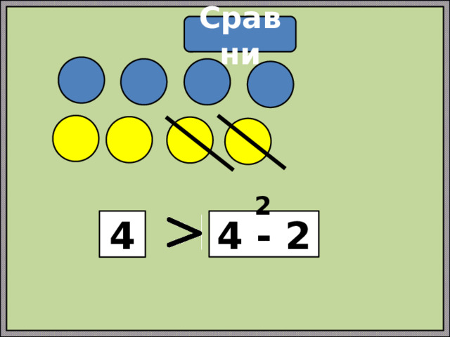 Сравни 2 4 - 2 4 