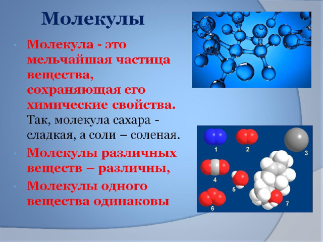 Молекулы 