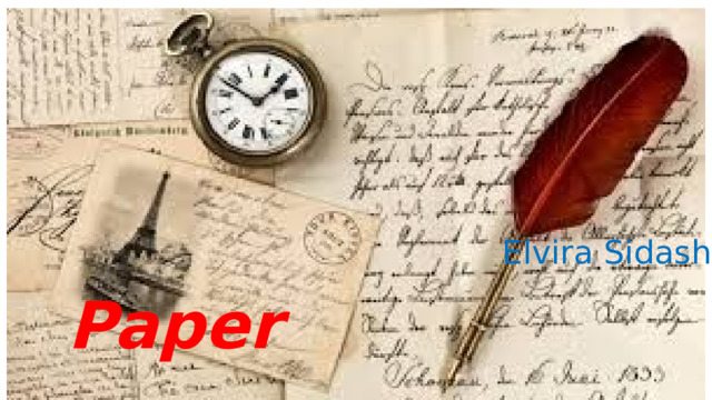 Elvira Sidash Paper 