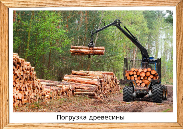 Погрузка древесины 