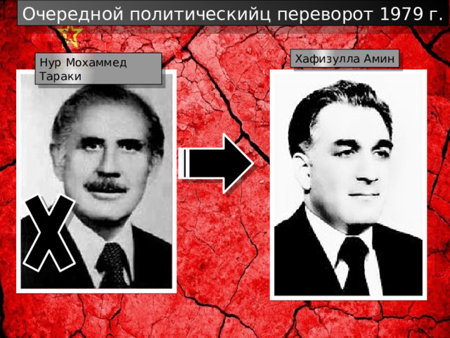 Очередной политическийц переворот 1979 г. Хафизулла Амин Нур Мохаммед Тараки 