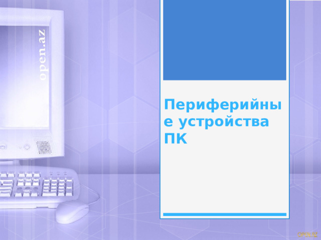 Периферийные устройства ПК 