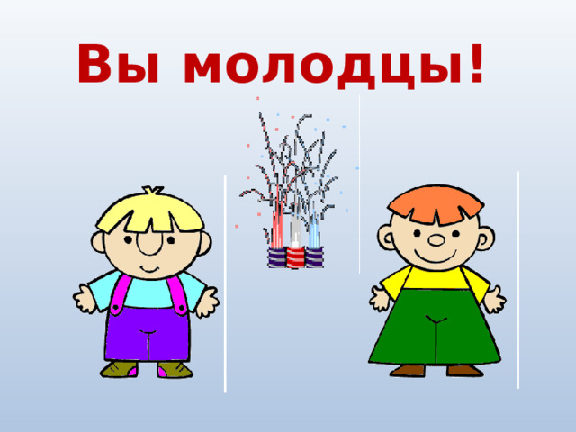 Вы молодцы! 