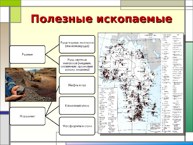 Полезные ископаемые 