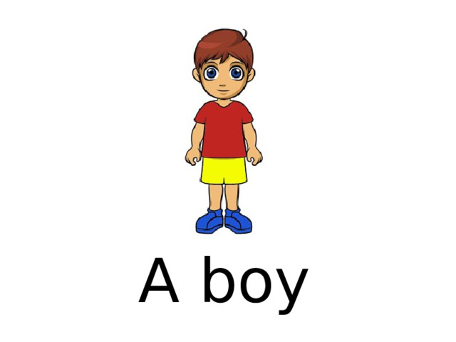 A boy 