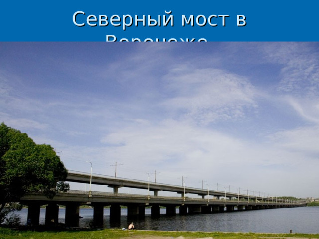Северный мост в Воронеже 
