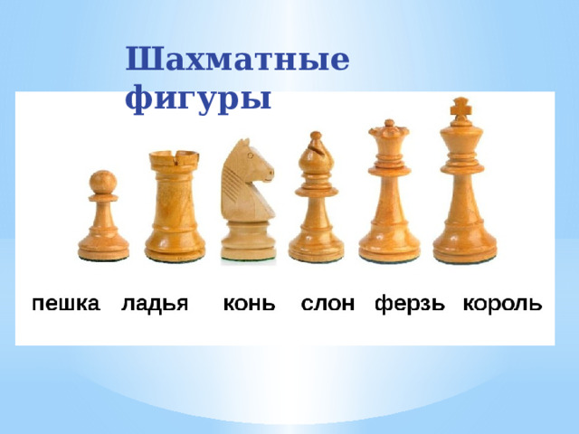 Шахматные фигуры 