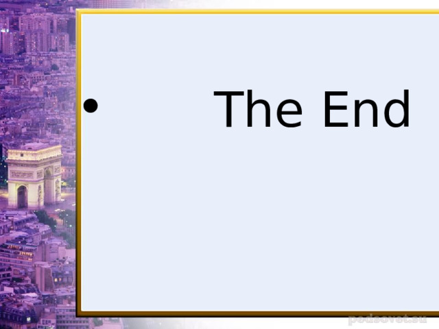  The End 