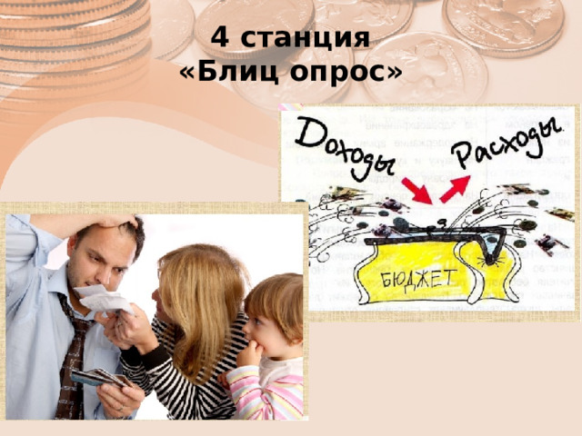 4 станция  «Блиц опрос» 