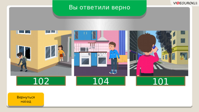 Вы ответили верно 102 104 101 Вернуться назад 