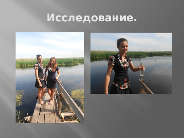 Исследование. 