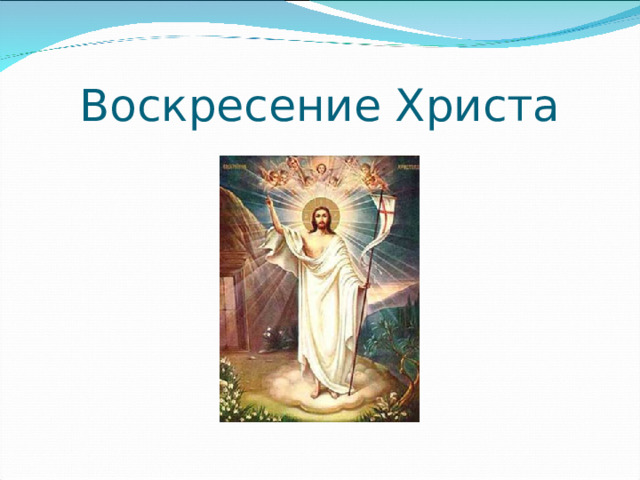 Воскресение Христа 